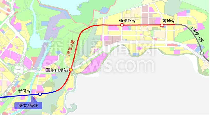 深圳地鐵2號線東延段（站點(diǎn)、線路圖、開通時間、最新消息）
